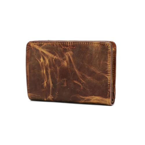 [ソラチナ] NASHIKA ナシカ 二つ折り財布 SW-60202 CAMEL