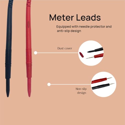 Image of Sharp Universal Multimeter Test Lead, 1000V 15A Test Leads