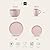 Stone Lain Stoneware Dinnerware Set, Service For 4, Light Pink