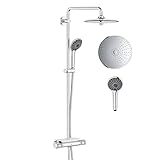 grohtherm 2000 duschsystem Lieferumfang: Vitalio Joy 260 Duschsystem, Montageanleitung, Pflegeanleitung