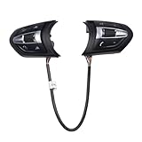Bouton de commande au volant, régulateur de vitesse à distance, kit de mise à niveau du volant avec bouton de régulateur de vitesse pour BMW F10 F30 F20 F48 F25 F32 (Style B avec kit)
