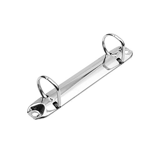Shuokecrafts Ring Binder Mechanism, 2 DRings, 1 1/4 Inch Capacity, 5 1