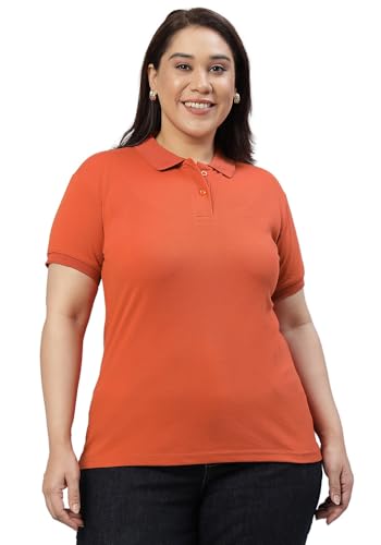 Image of Wear Your Opinion Womens Plus Size Polo Collar Neck T-Shirt Top
