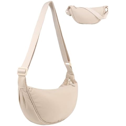 TIECHI Crescent Cross Body Bag for Daily Use Cover