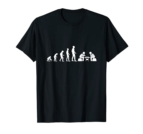 Evolution Chess Humour Men's Funny Chess Game T-Shirt