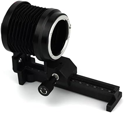 Miniatura 3 de Diyeeni Foto de primer plano de enfoque macro con enfoque deslizante de riel de enfoque, fuelle macro para lente de montaje F D2Xs D2Hs D2X D2H D1X