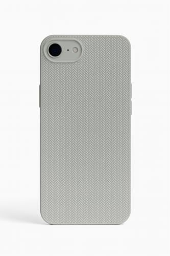 Image of Compatible with iPhone 7 /8 /SE 2020 /2022 | Premium Textured Microfiber Candy Protective Case | Shock-Absorbing Back Cover with Enhanced Camera Guard (Gray)
