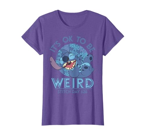 Disney Lilo & Stitch 626 Stitch Day It's OK To Be Weird T-Shirt