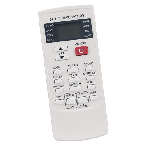 YKR-H/101E YKR-H/102E Air Conditioner Remote Control Compatible with Fujitsu General Fuji-Electric Hiyasu AC A/C FW11-4500-I UAAS24-18 MUPR09H9A MUPR12H9A FW6-4500-ECO FW10-3000 FW10-4500 FW10-6000 - Image 2