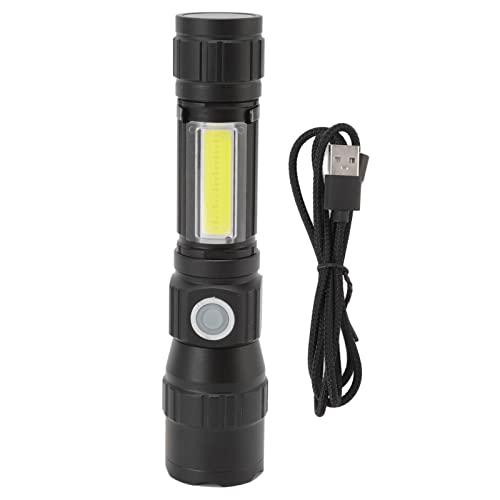 Linterna UV De 7 Modos, Luces Negras, Linterna De Luz Púrpura De 395 Nm, Linterna LED Súper Brillante, Luz Blanca, Luz Púrpura, Linterna 2 En 1 Con Zoom, Detector De Orina Para Mascotas Para Exteriore