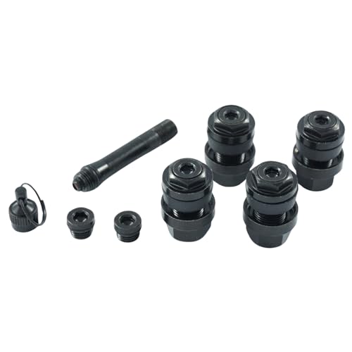 Naaa Optivent Versteckte Ventile 11,3mm Schwarz