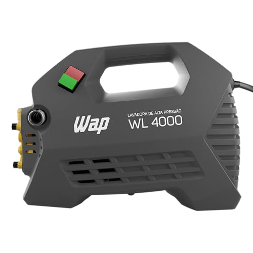 WAP Lavadora de Alta Pressão WL 4000 Limpeza Profissional 2000W, Bico Regulável, com Economia de Águ