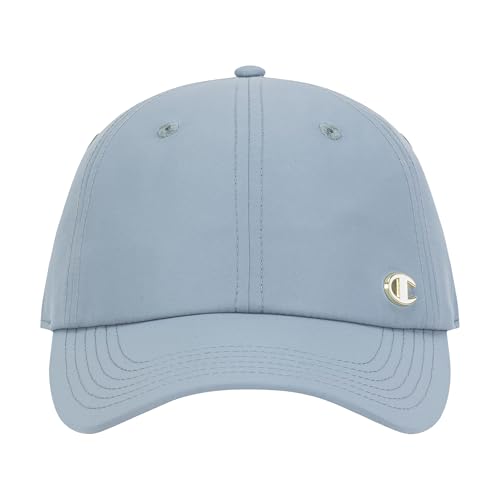 Champion レディース ライフスタイル スポーツ 調節可能 ベースボールキャップ, クラウディブルー, One Size