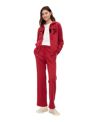 GAP Pantalón deportivo Heritage con corte de bota para mujer, Trineo, S