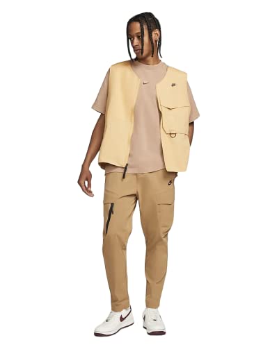 メンズウェア nike archive vest msize Nike Sportswear Tech Pack Men's Unlined Vest, Twine/Black, SMALL