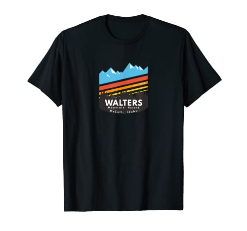 Estación de esquí Walters Mountain McCall Idaho Camiseta