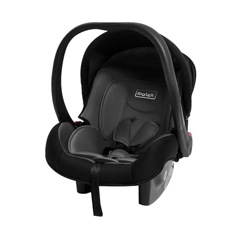 Autoasiento Portabebe Motek Carrie Grupo 0+ Homologado Gris