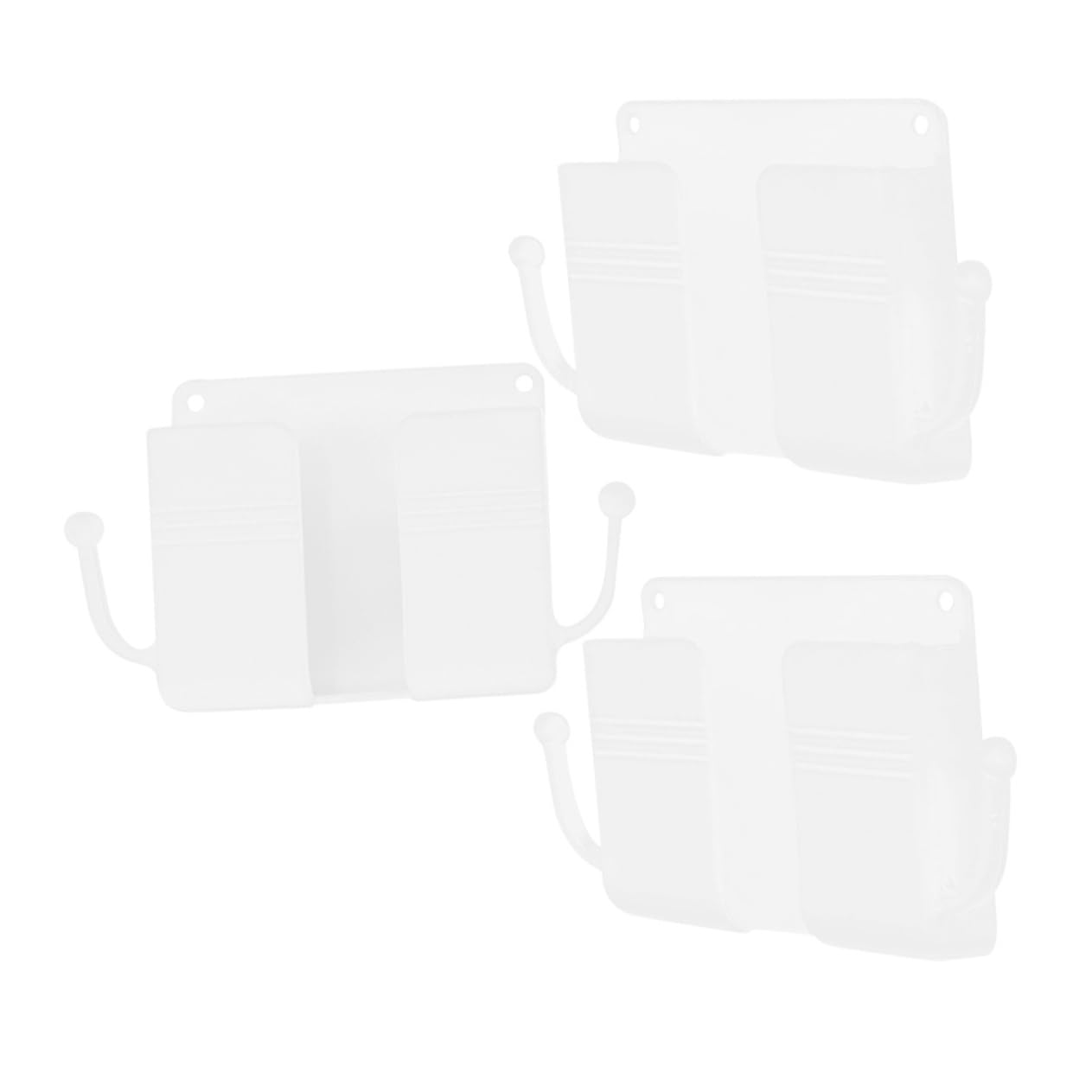 12stücke Wandhalterung Für Fernbedienungen Und Smartphones Teiliges Platzsparend Und Einfach Zu Montieren Für Schlafzimmer Und Wohnzimmer Organizer Für Tv-fernbedienung Handys