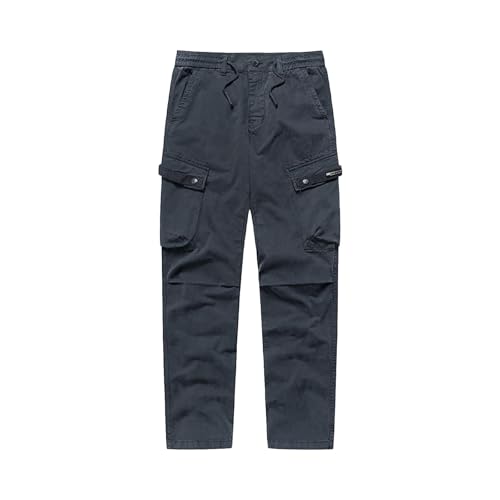 Pantalon de course à pied homme ajusté cargo grande taille