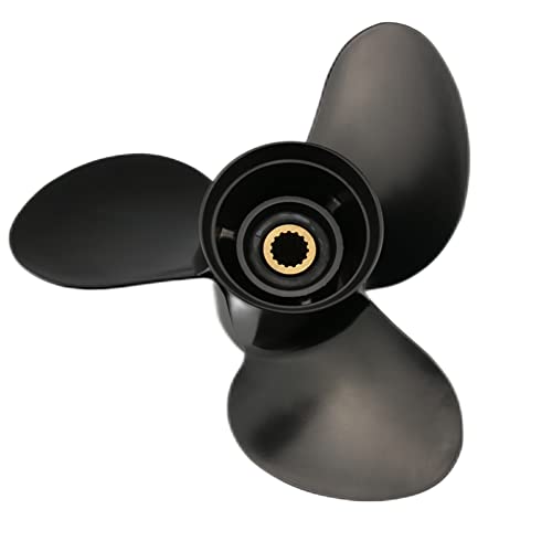 Boatman Oem Prop 14X19 Aluminum Outboard Propeller Fit Suzuki Boat Engine 70-140 Hp,15 Spline Tooth thumb #1
