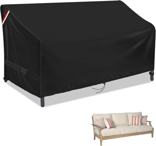 Loenel 82 Inch Outdoor Waterproof Bench Sofa Cover, 82" L x 39" W x 36" H