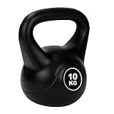 JF HOME BLISS Kettlebell 10kg, Heavy Duty Cast Iron with Non-Slip Coating – Professional Gym & Home Fitness Equipment, Ergonomic Handle & Stable Base for Strength Training, HIIT, CrossFit