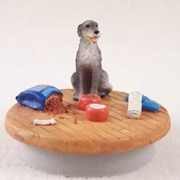 Conversation Concepts Miniature Irish Wolfhound Candle Topper Tiny One 