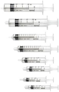 Nipro Luer Lock Sterile Syringes 10ml (Pack of 100)