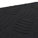 vidaXL Aluminiumkiste Transportkiste Transportbox Werkzeugkiste Werkzeugbox Deichselbox Alubox Alukoffer Lagerbox 485x140x200 mm Schwarz Aluminium - 7