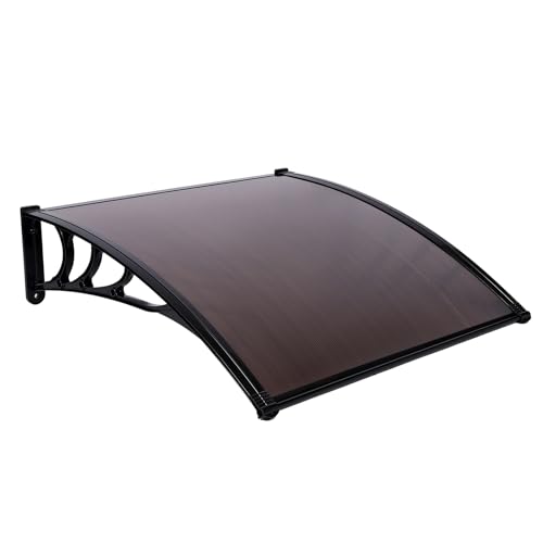 Antsku Fenstermarkise Türüberdachung 101,6 x 101,6 cm