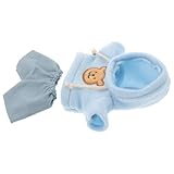 Garde-robe polyvalente : la capuche interchangeable offre de multiples possibilités de personnalisation, permettant aux enfants de créer le look de leur ours en peluche, ainsi que des accessoires pour peluches et des vêtements pour mini-poupées ours