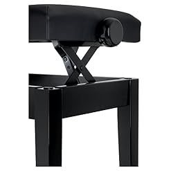 Classic Cantabile Banc de piano deux places noir brillant - Les Beatles, Paul McCartney, John Lennon, RIngo Starr, George Harrison Classic Cantabile Banc de piano deux places noir brillant – Image 7