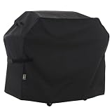 F&J Outdoors Grill Cover BBQ Cover, Black, 48" W x 27" D x 43" H