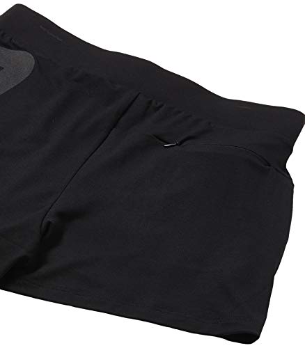 Shorts Letter Back II, Fila, Feminino, Preto/Preto, G
