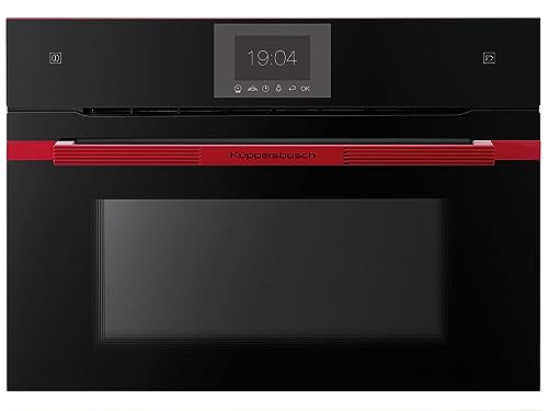 Küppersbusch CBD6550.0SE8 K-Series. 5 Dampfbackofen Schwarz/Hot Chili