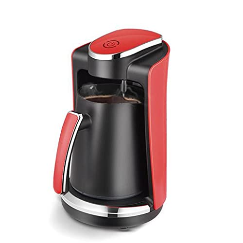 Home Tragbare automatische Kaffeemaschine Mini-Kaffeemaschine Haushaltsküchengeräte tragbar (rot)