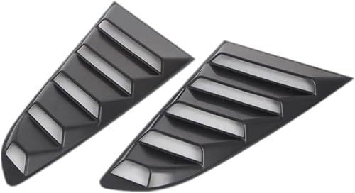 Alerón de carrocería para Ford para Mustang Rejillas de ventilación para Ventanas traseras, alerones, Cubiertas alerón para automóvil Alerón de Techo