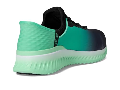 Image of Skechers Women's Tilido Ombray | Work, Slip-ins, Relaxed Fit, Max Cushioning, Slip Resistant, Electrical Hazard, Air-Cooled Memory Foam, Heel Pillow