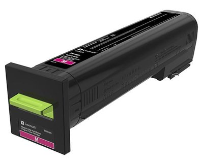 Toner magenta Lexmark 72K20ME pour imprimantes Lexmark CS820 CX825 CX860