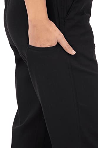 Chef Works Women's Professional Series Chef Pants, Black, X-Large #TOP3