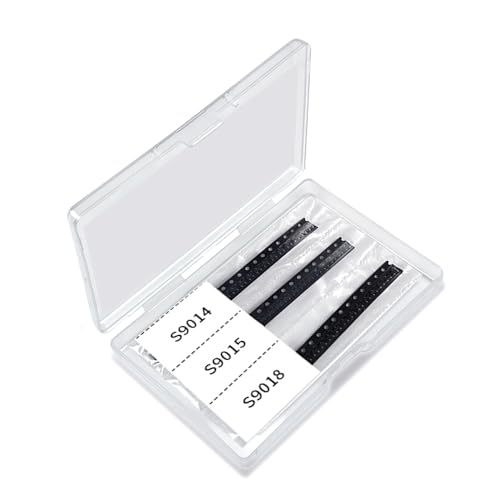 9Values 180Pcs SOT-23 SMD Transistor Kit SS8050 SS8550 S8050 S8550 S9012 S9013 S9014 S9015 S9018 Surface Mount Transistor