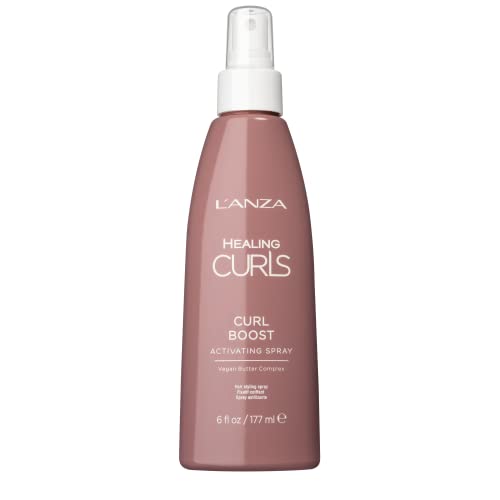 L'ANZA Pflegendes Locken-Spray - für mehr Struktur, besonderen Glanz und perfekten Halt, ohne Sulfate, ohne Parabene (177 ml)