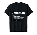 Jonathan is A Legend Dictionary Definition Funny Saying T-Shirt