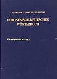 Indonesisch-deutsches Wörterbuch. Kamus Bahasa Indonesia-Djerman.