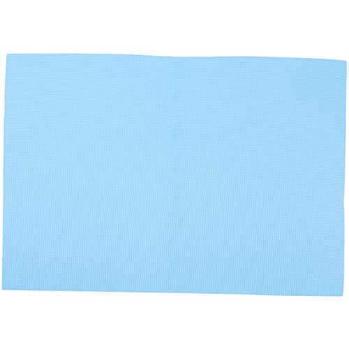 Mikikit Fish Tank Pad Turtle Tanks Lizard Tank Accessories Mat Waterproof - Terrarium Pad Reptile Supplies Fish Aquarium Accessories Black Bottom Washable Substrate Aquarium Pad Blue Foam