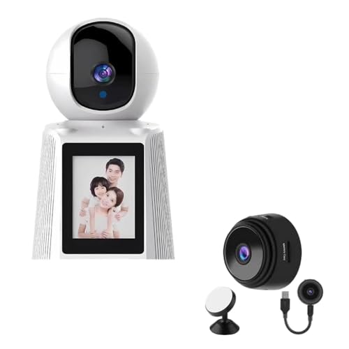 4MP Ultra HD Smart Video Calling Wi-Fi Camera - 360° PTZ Home Security Monitor - Full Color Night Vision & AI Motion Tracking - Includes Free...