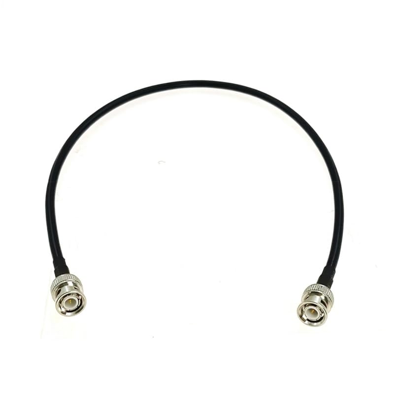 Audio Video BNC Cable Male to Male Straight Pigtail Adapter (1000CM) (RG58)