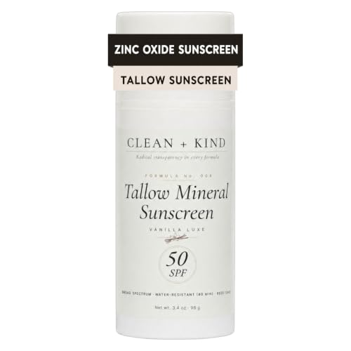 Organic Beef Tallow Vanilla SPF 50