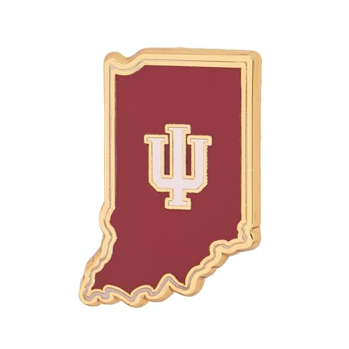 Desert Cactus Indiana University Lapel Pins Hoosiers Bloomington Logo Enamel Made of Metal (Pin C)