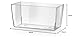 Teraplast Maceta 10447030, 30 x 15 x 14 cm, Transparente